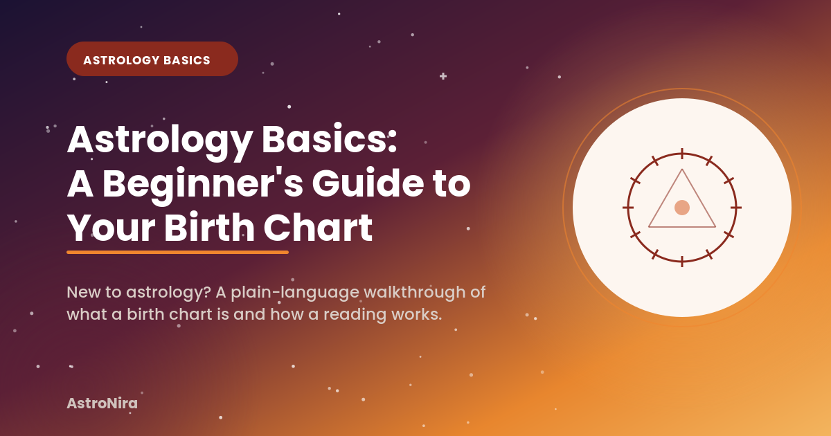 Astrology Basics: A Beginner's Guide to Your Birth Chart